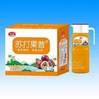 津派苏打果昔 百香果汁饮料1Lx6瓶