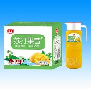 津派苏打果昔 芒果汁饮料1Lx6瓶