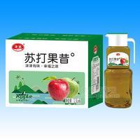津派苏打果昔 苹果汁饮料1.5Lx6瓶