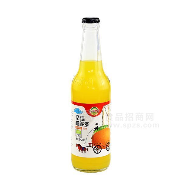 ·亿佳果园橙多多果汁饮料420ml 