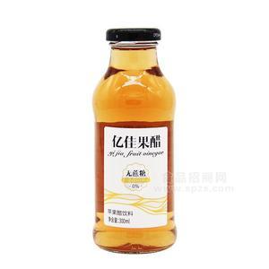 億佳果園果醋無蔗糖蘋果醋飲料300ml