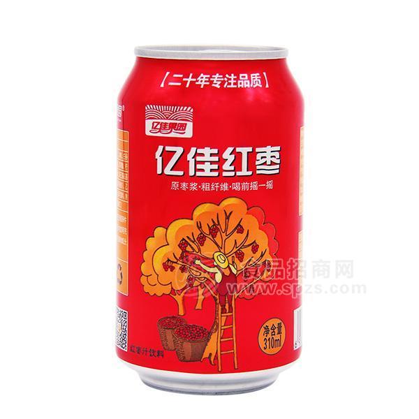 亿佳果园红枣汁饮料310ml
