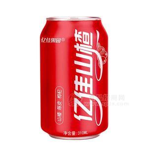 亿佳果园山楂汁饮料果汁饮料310ml