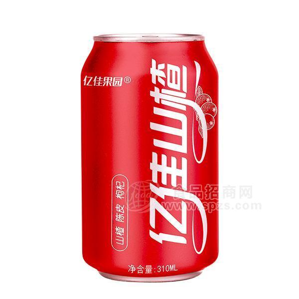 ·亿佳果园山楂汁饮料果汁饮料310ml 