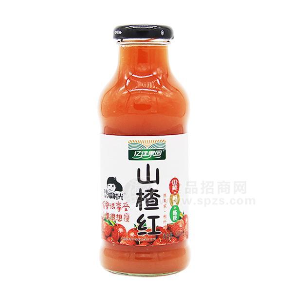 ·亿佳果园山楂红山楂+枸杞+陈皮果汁饮料300ml 