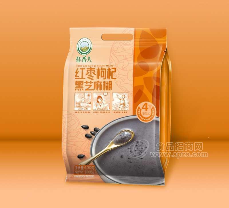佳香人红枣枸杞黑芝麻糊冲调1kg