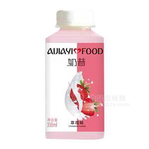 愛加壹 草莓味奶昔飲品350ml