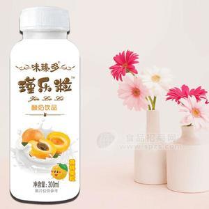 味臻多瑾樂粒 酸奶飲品黃桃果粒300ml