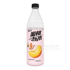 恒大果味水（蜜桃味）果味飲料560ml