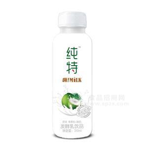 純特發(fā)酵乳飲品原味酸奶果粒奶昔310ml