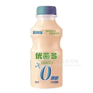 甄尚佳優(yōu)菌多乳酸菌飲品乳飲料原味奶昔340ml