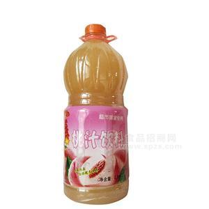 桃汁飲料 桃汁味果汁飲料2.5L