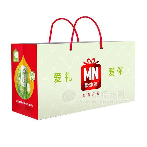 ·爱沐恩幼麦青汁小麦幼叶植物饮料礼盒装240mlx12罐 