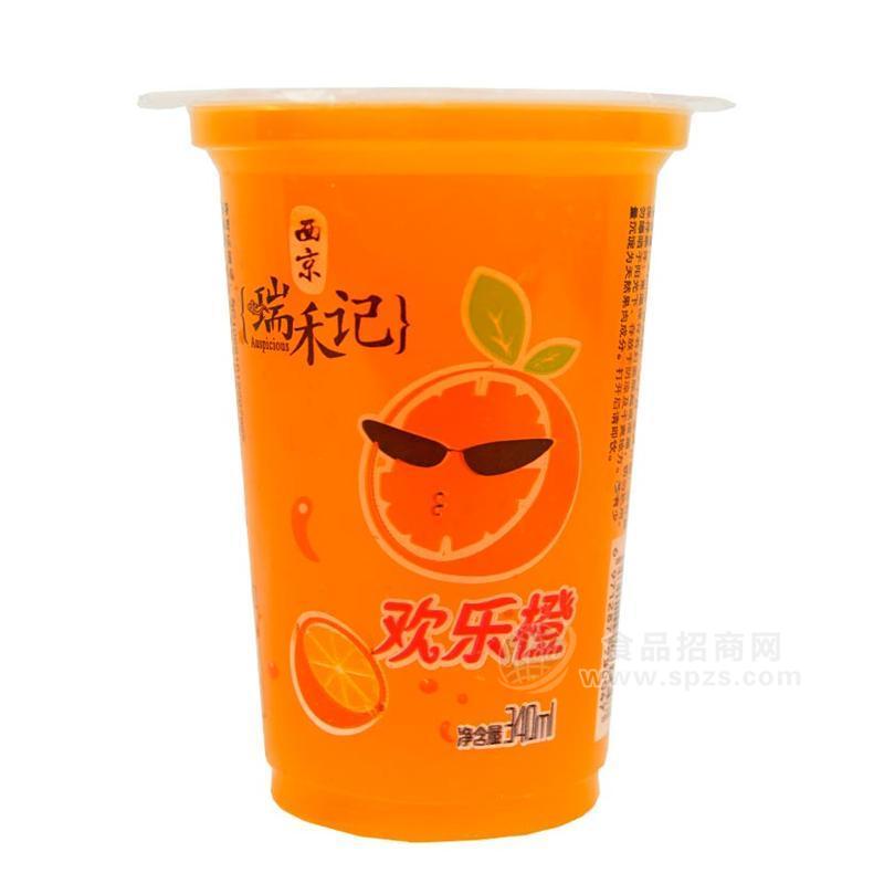 歡樂(lè)橙果汁飲料340ml