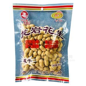 龍津河龍巖咸干花生休閑食品220g