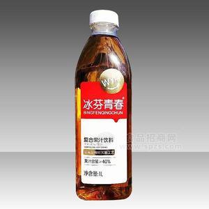 冰芬青春苹果复合果汁饮料1L