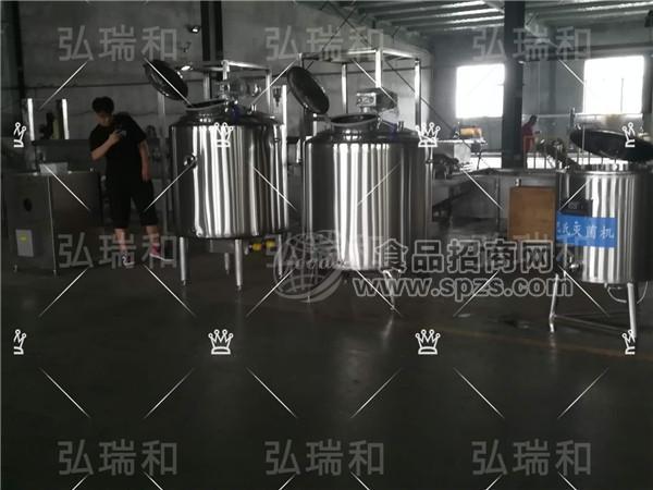 羊奶巴氏杀菌机-小型羊奶加工设备