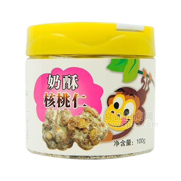 绿映红奶酥核桃仁休闲食品干果100g