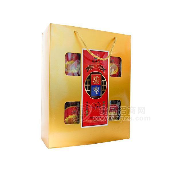 绿映红骏枣休闲食品 300gx4罐