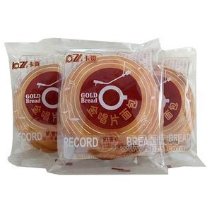 卡資金唱片面包奶香味烘焙食品100g
