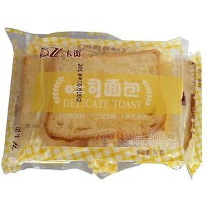 卡資吐司面包夾心奶酪味面包烘焙食品100g