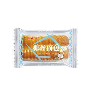 卡資椰絲面包糕點休閑食品奶酪味烘焙食品110g