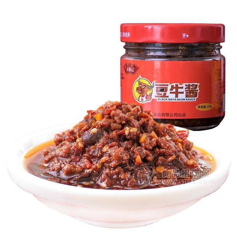 尋湘記湖南特產(chǎn)香辣牛肉醬拌飯醬下飯菜辣椒醬招商