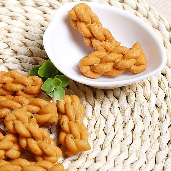 无蔗糖咸味小麻花招商 