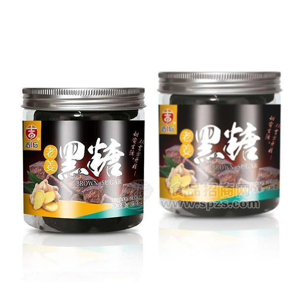 ·吉方 老姜黑糖 罐装招商236g 