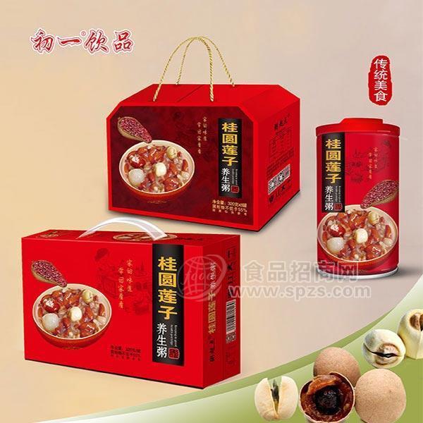 ·粥起点桂圆莲子养生粥红色礼盒 