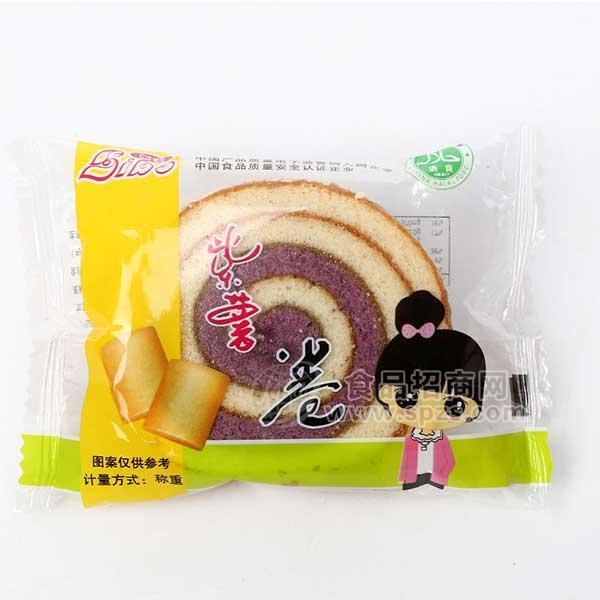 丽波 紫薯卷蛋糕招商