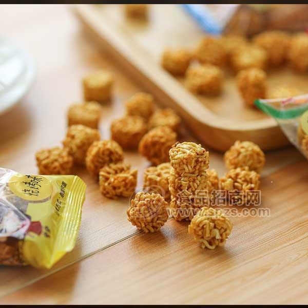 拉面丸子干吃面 休闲小零食招商
