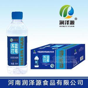 润泽源蓝莓无汽苏打饮料350ml
