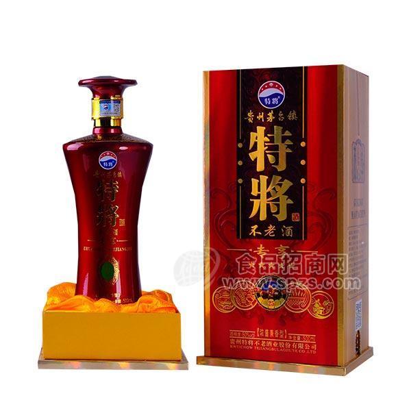 貴州茅臺(tái)鎮(zhèn)特將不老酒濃醬兼香型白酒招商500ml