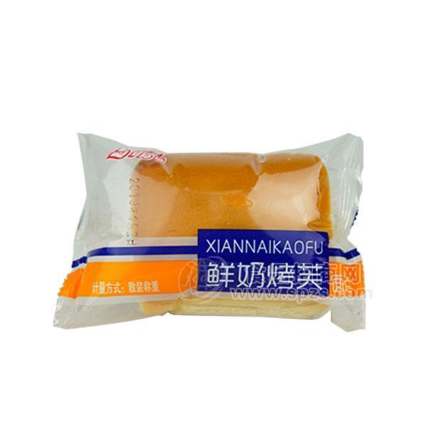 丽波 鲜奶烤芙面包 散装称重招商