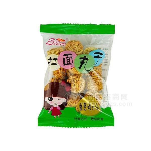 丽波 拉面丸子 香葱鸡汁味休闲小零食