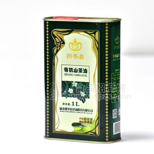 四季春1L鐵罐包裝茶油天然山茶油純正野茶樹茶籽油食用油 農(nóng)家茶油