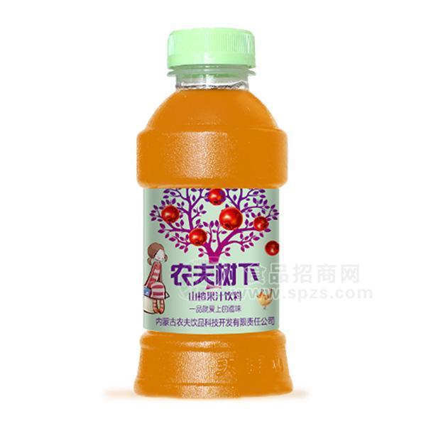 农夫树下 山楂果汁饮料招商380ml 