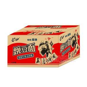今顺福 豌豆面 孜然牛排点心桶装面箱装1x50包