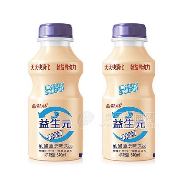 ·益生元 乳酸菌原味饮品340ml 