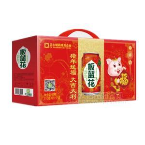 板藍(lán)花植物飲料310mlx12罐
