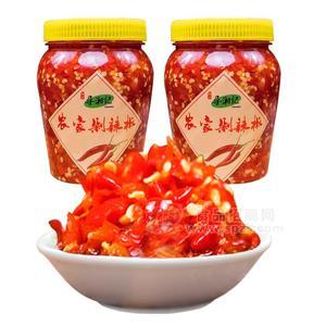 寻湘记剁辣椒拌面酱蒜蓉辣椒酱自制农家剁椒490g*1招商