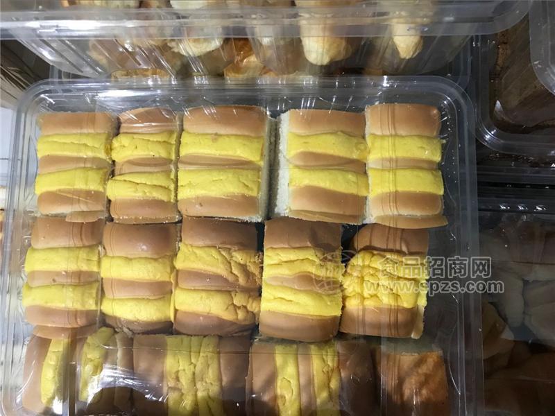 山东面包蛋糕厂家新出品盒装面包蛋糕招商