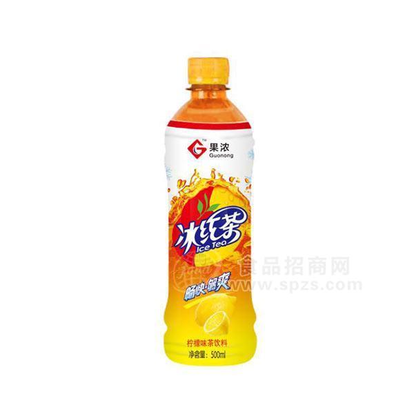·果浓冰红茶风味饮料茶饮料500mlx15瓶 