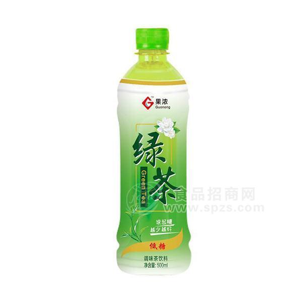 ·果浓绿茶风味饮料茶饮料纸箱装500mlx15瓶 