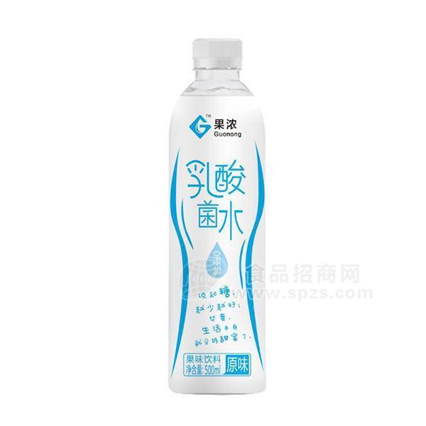 ·果浓乳酸菌水风味饮料果味饮料原味500mlx24瓶 