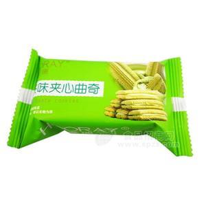 豪瑞抹茶味夹心曲奇饼干