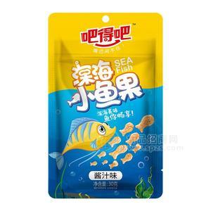 吧得吧深海小魚果 醬汁味餅干30g