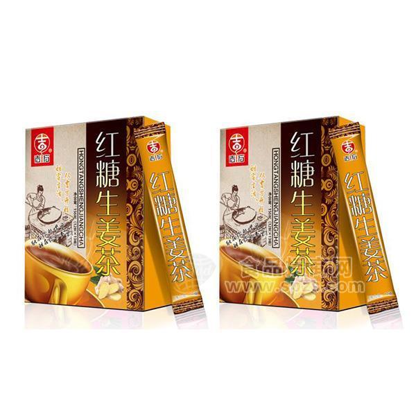 ·吉方红糖生姜茶156g 