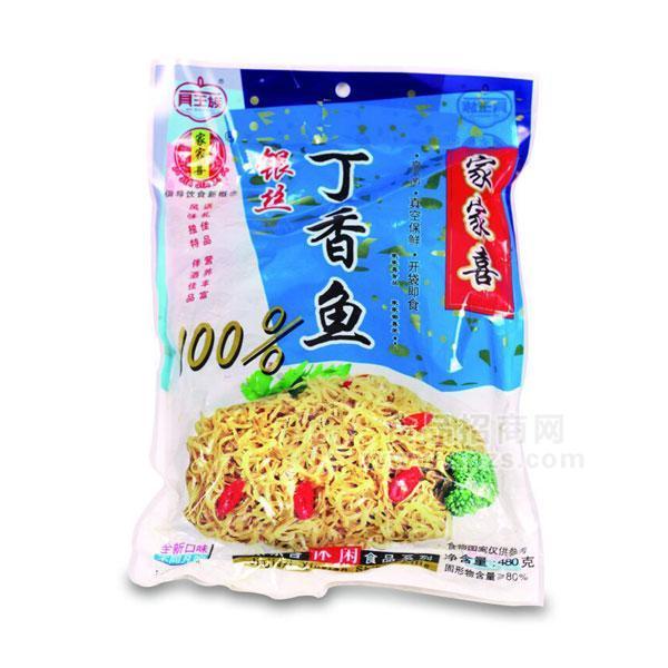 家家喜银丝丁香鱼480g